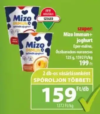 Coop Mizo Immun+ joghurt 125g ajánlat
