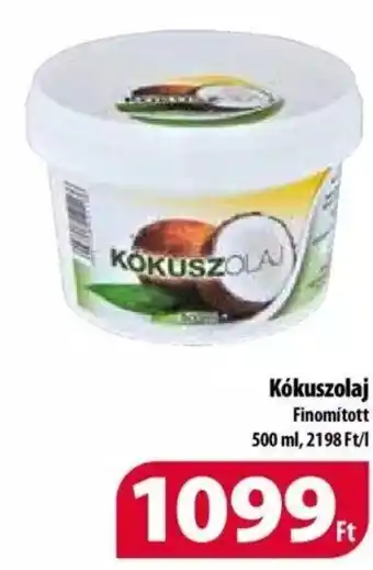 Kókuszolaj Finomított 500ml