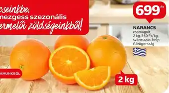 Auchan NARANCS csomagolt, 2 kg ajánlat