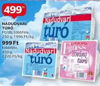 Auchan NÁDUDVARI TÚRÓ 250g ajánlat