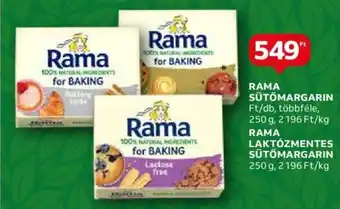 Auchan RAMA SÜTŐMARGARIN 250 g ajánlat
