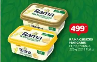 Auchan RAMA CSÉSZÉS MARGARIN 225g ajánlat