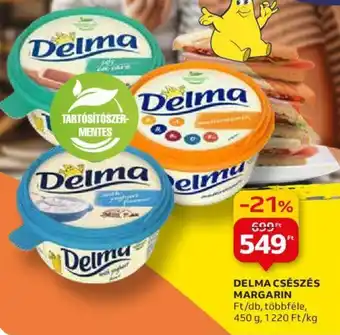 DELMA CSÉSZÉS MARGARIN 450g