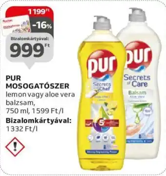 Auchan PUR MOSOGATÓSZER 750ml ajánlat