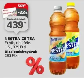 Auchan NESTEA ICE TEA, 1,5 l ajánlat