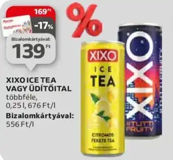 Auchan XIXO ICE TEA VAGY ÜDÍTŐITAL 0.25l ajánlat