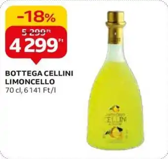 BOTTEGA CELLINI LIMONCELLO 70 cl