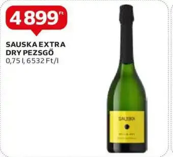 Auchan SAUSKA EXTRA DRY PEZSGŐ 0,75l ajánlat