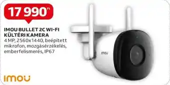 Auchan IMOU BULLET 2C WI-FI KÜLTÉRI KAMERA ajánlat