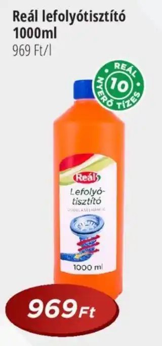Real Reál lefolyótisztító 1000ml ajánlat