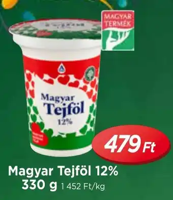 Real Magyar Tejföl 12% 330 g ajánlat