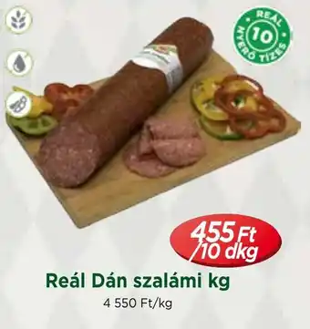 Real Reál Dán szalámi 10dkg ajánlat