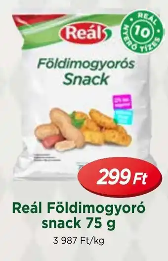 Reál Földimogyoró snack 75 g