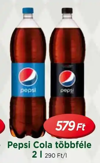Real Pepsi Cola többféle 2,5l ajánlat