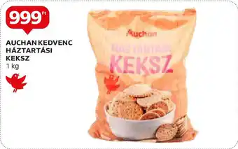 Auchan AUCHAN KEDVENC HÁZTARTÁSI KEKSZ 1 kg ajánlat