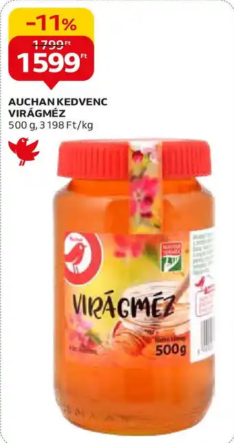Auchan AUCHAN KEDVENC VIRÁGMÉZ 500 g ajánlat