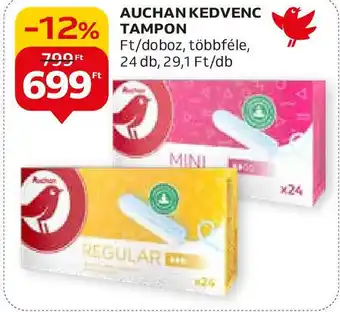 Auchan AUCHAN KEDVENC, többféle, 24 db ajánlat