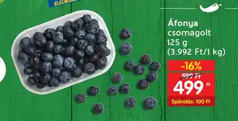 Spar Áfonya csomagolt 125g ajánlat