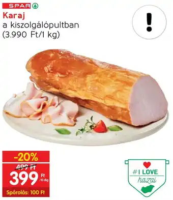 Spar Karaj 10dkg ajánlat