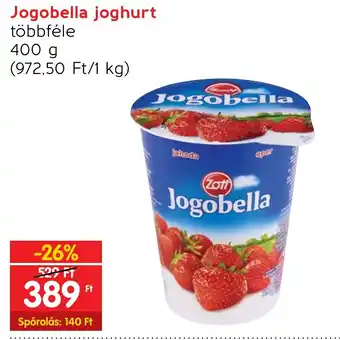 Jogobella joghurt 400g