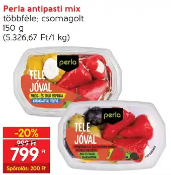 Spar Perla antipasti mix 150g ajánlat
