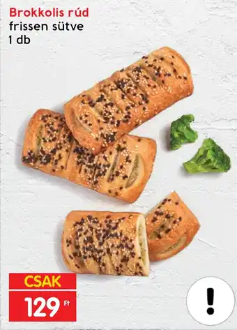 Spar Brokkolis rúd 1 db ajánlat