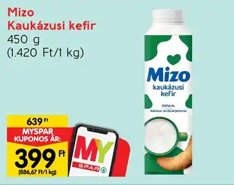 Spar Mizo Kaukázusi kefir 450g ajánlat