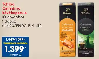 Spar Tchibo Cafissimo kávékapszula 10 db/doboz ajánlat
