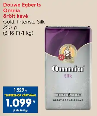 Spar Douwe Egberts Omnia őrölt kávé 250g ajánlat