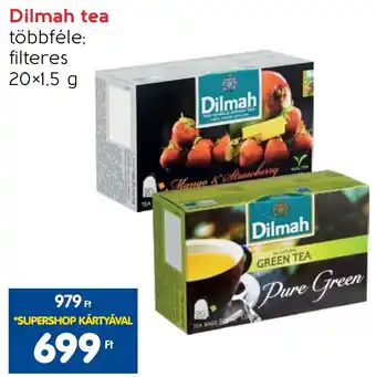 Spar Dilmah tea 20x1.5g ajánlat