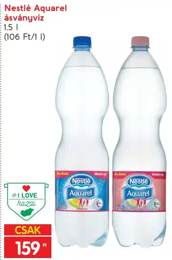 Spar Nestlé Aquarel ásványvíz 1.5l ajánlat