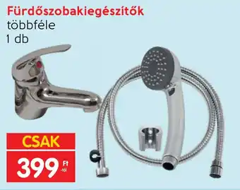 Fürdőszobakiegészítők többféle 1 db