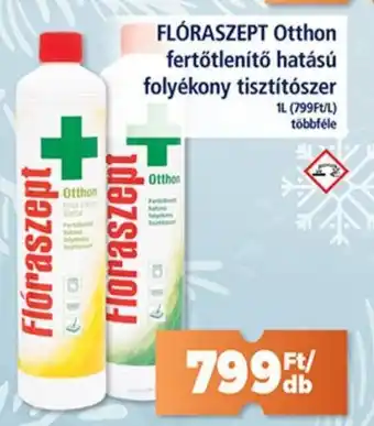 FLÓRASZEPT Otthon fertőtlenítő hatású folyékony tisztítószer 1l