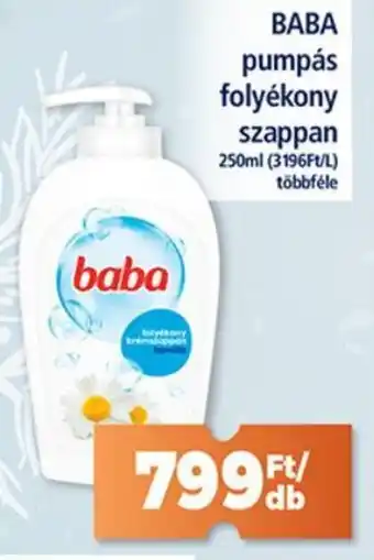 Goods Market BABA pumpás folyékony szappan 250ml ajánlat