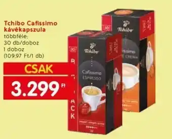 Spar Tchibo Cafissimo kávékapszula ajánlat