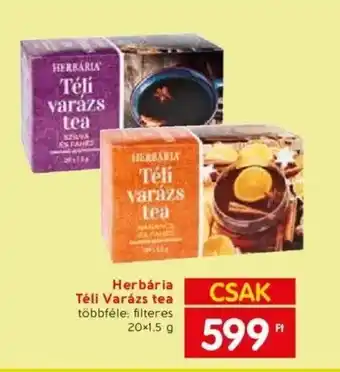 Spar Herbária Téli Varázs tea 20×1,5 g ajánlat