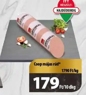 Coop Coop májas rúd 10dkg ajánlat