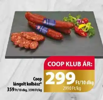 Coop Coop lángolt kolbász 10dkg ajánlat