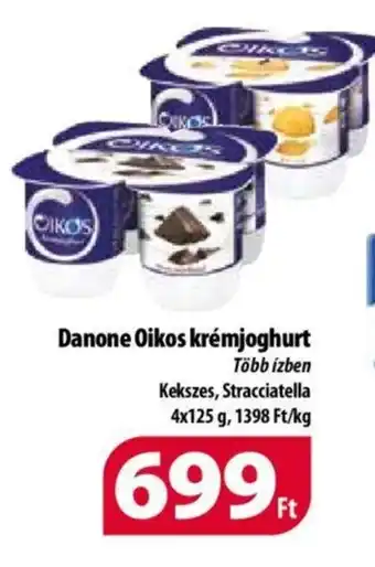 Coop Danone Oikos krémjoghurt 4x125g ajánlat