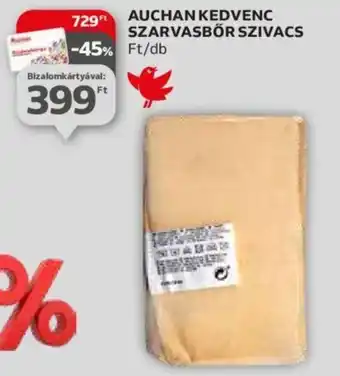Auchan AUCHAN KEDVENC SZARVASBŐR SZIVACS ajánlat