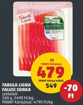 PENNY TABULA LIGNA FALUSI SONKA 100g ajánlat