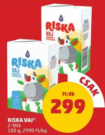 PENNY RISKA VAJ 100 g ajánlat