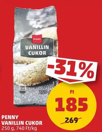 PENNY PENNY VANILLIN CUKOR 250 g ajánlat