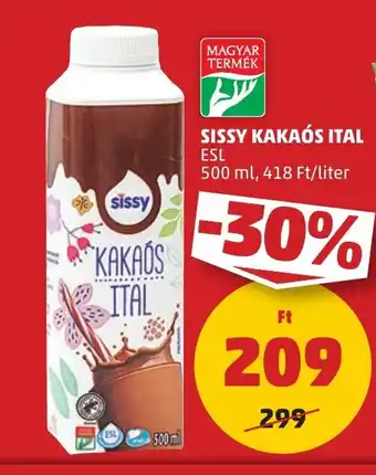 PENNY SISSY KAKAÓS ITAL 500ml ajánlat