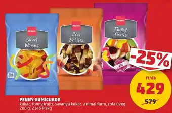 PENNY PENNY GUMICUKOR 200 g ajánlat