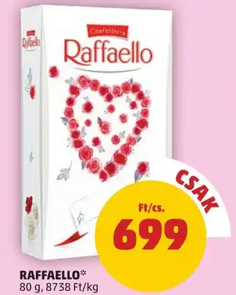 PENNY Confetteria RAFFAELLO 80g ajánlat