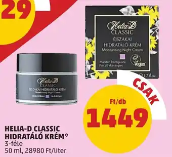 PENNY HELIA D CLASSIC HIDRATÁLÓ KRÉM 50 ml ajánlat