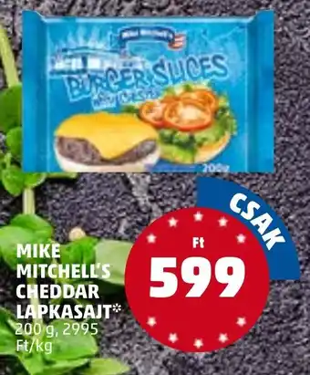 PENNY MIKE MITCHELL'S CHEDDAR LAPKASAJT 200g ajánlat