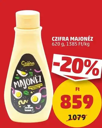 PENNY CZIFRA MAJONÉZ 620g ajánlat