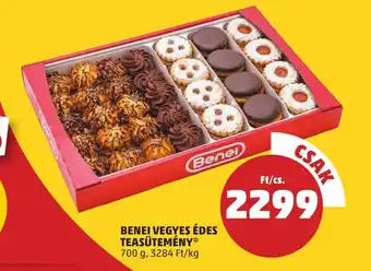 PENNY BENEI VEGYES ÉDES TEASÜTEMÉNY 700g ajánlat